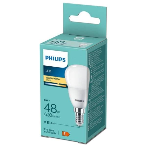 PHILIPS LED sijalica E14 6W (48W) P45 WW FR ND 1PF/12 0