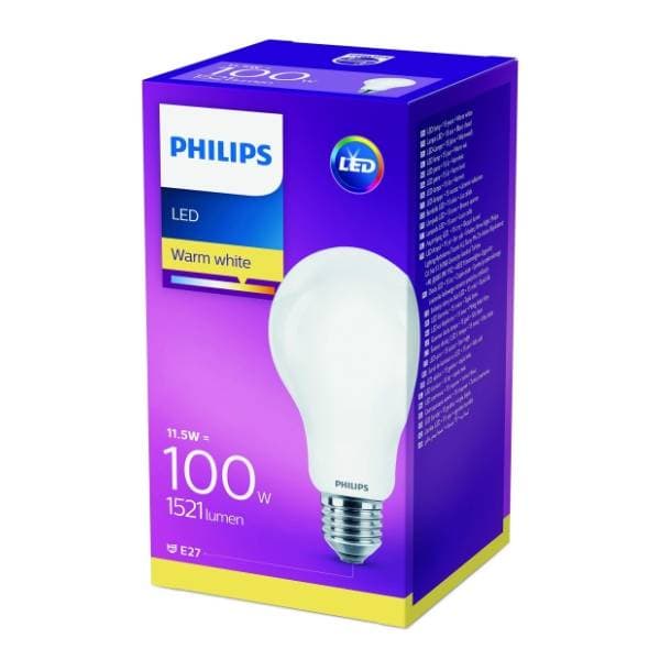 PHILIPS LED sijalica E27 10,5W (100W) A60 2700K MAT ND PS691 0