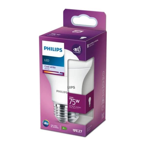 PHILIPS LED sijalica E27 10W (75W) A60 CW 4000K MAT ND PS756 0
