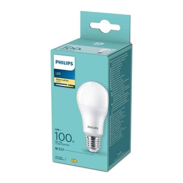 PHILIPS LED sijalica E27 13W (100W) A60 CW 0