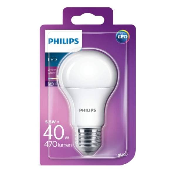 PHILIPS LED sijalica E27 5,5W (40W) A60 WW MAT ND PS744 1