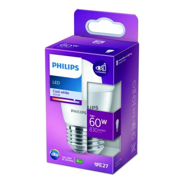 PHILIPS LED sijalica E27 7W (60W) CW FR ND 1PF/10 0