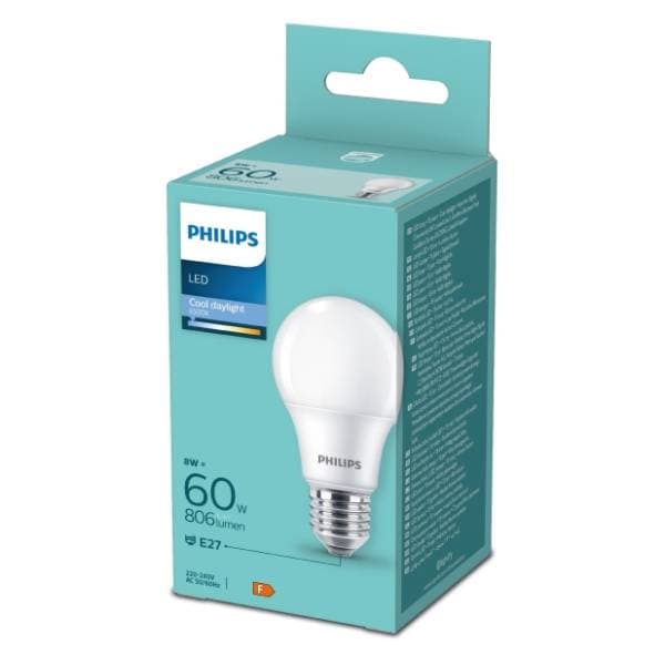 PHILIPS LED sijalica E27 8W (60W) A60 PS724 0