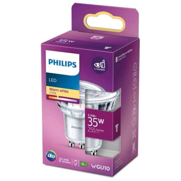 PHILIPS LED sijalica GU10 3,5W (35W) Classic 36D RF ND PS769 0