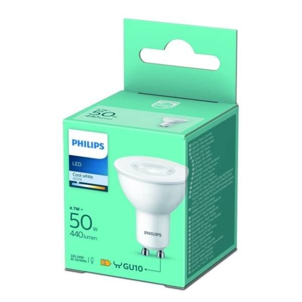 PHILIPS LED sijalica GU10 4,7W (50W) WW 36D ND 1PF/6 DISC 0