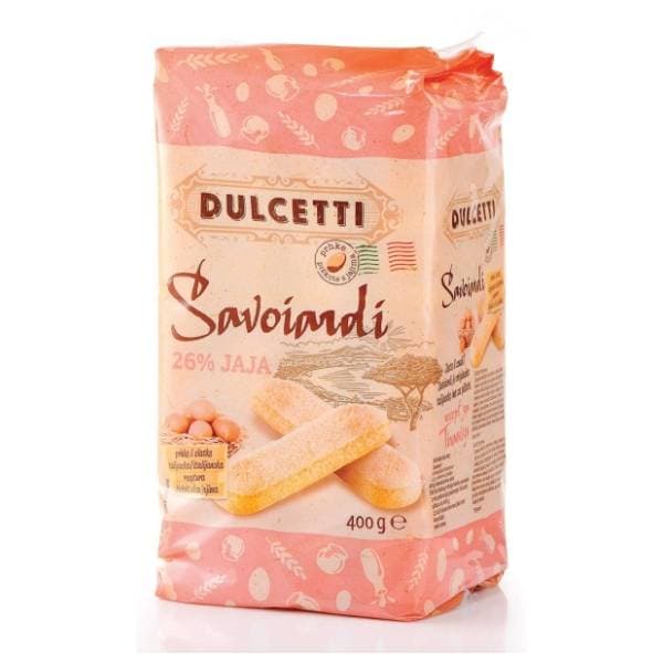 Keks DULCETTI Piškote 400g 0