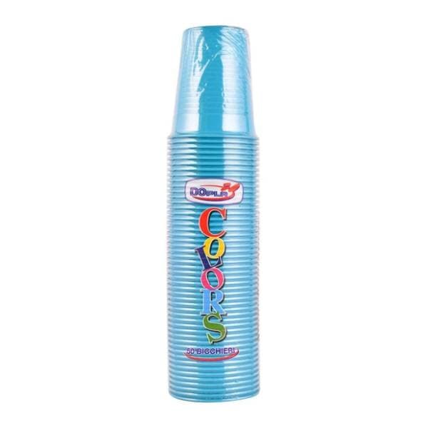 Plastične čaše DOPLA 200ml 50kom tirkizne 0