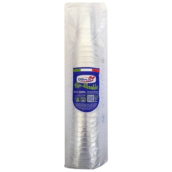 Plastične čaše DOPLA 600ml 25kom providne 0