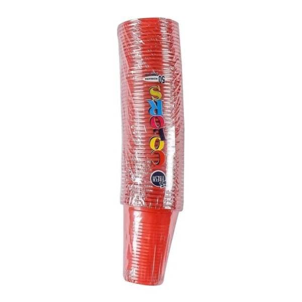 Plastične čaše FRESH 200ml 50kom crvene 0