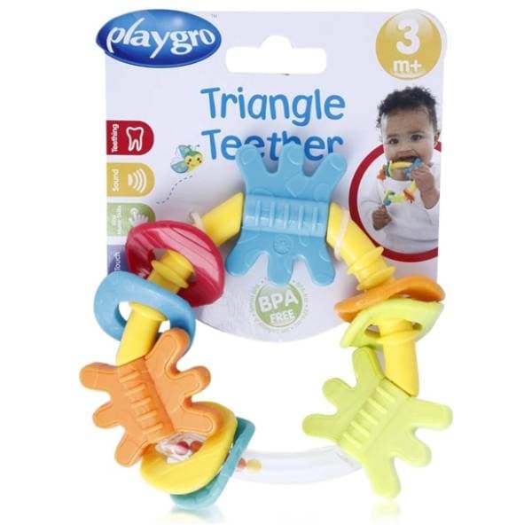 PLAYGRO glodalica igračka žuta 0