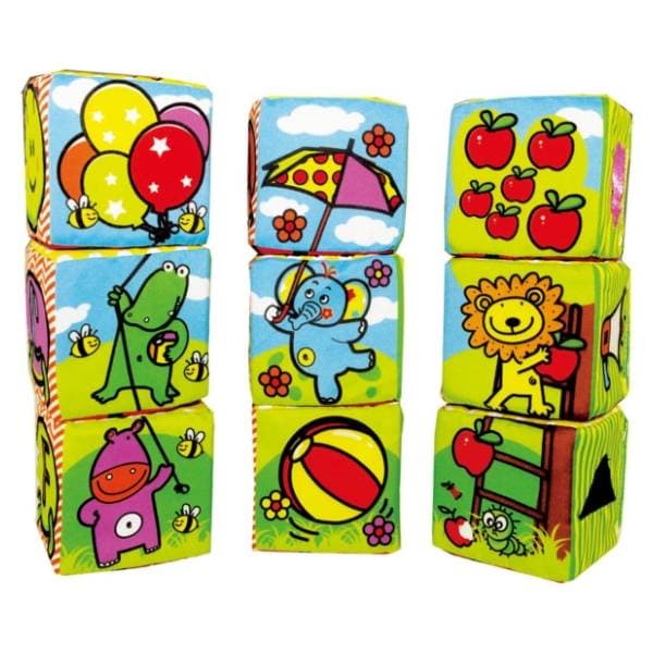 Plišane kocke BIBA TOYS 0