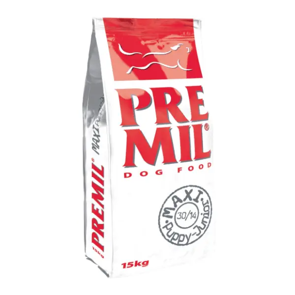 PREMIL Maxi puppy&junior piletina, svinjetina i govedina 15kg 0
