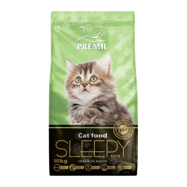 PREMIL Sleepy 33/16 hrana za mačke 10kg 0