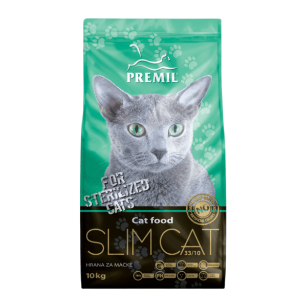 PREMIL Slim cat 33/10 hrana za mačke 10kg 0