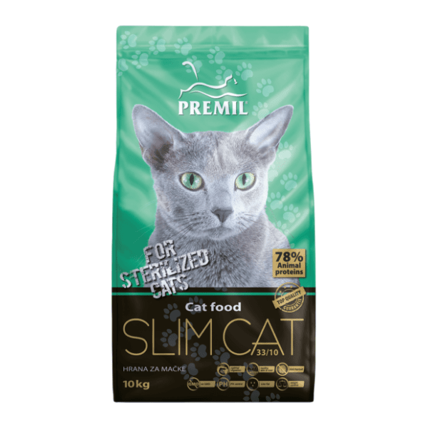 PREMIL Slim cat 33/10 hrana za mačke 400g 0