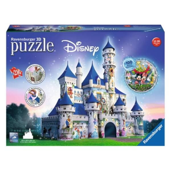 Puzzle Dizni dvorac 3D RAVENSBURGER 0
