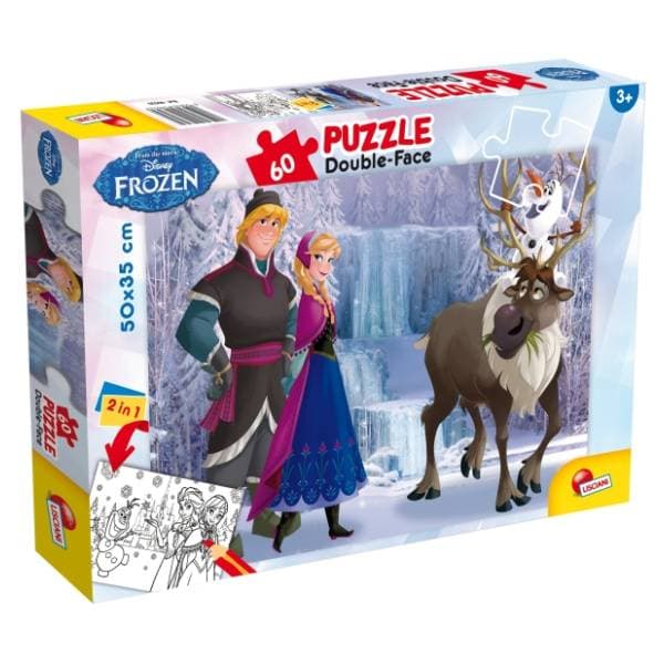 Puzzle Frozen the Iceland 2u1 složi i oboji LISCIANI 0