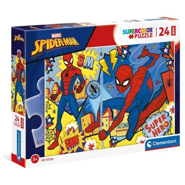 Puzzle Maxi Spiderman CLEMENTONI 0