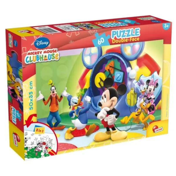 Puzzle Mickey 2u1 složi i oboji LISCIANI 0