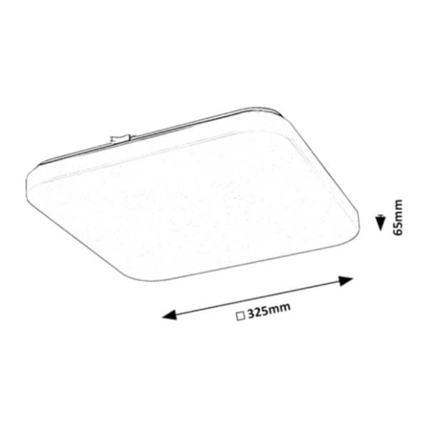 RABALUX LED plafonjera 20W Vendel 75014 1