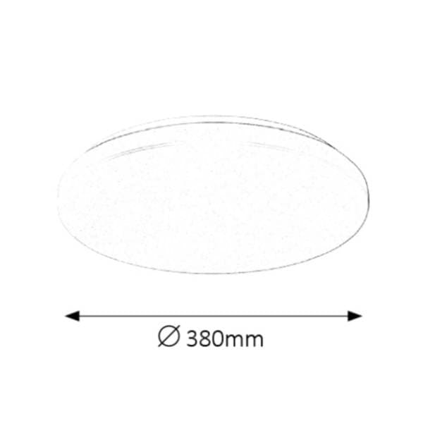 RABALUX LED plafonjera 32W fi 30cm Rob 2285 1
