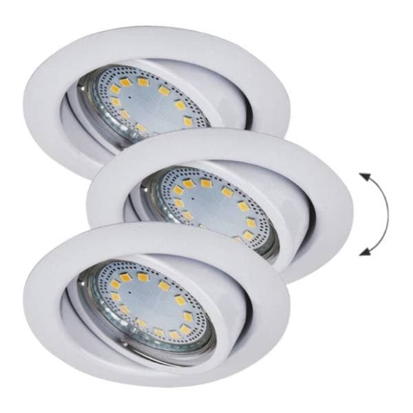 RABALUX LED ugradni spot 3x3W GU10 fi 8,6cm Lite 1049 1
