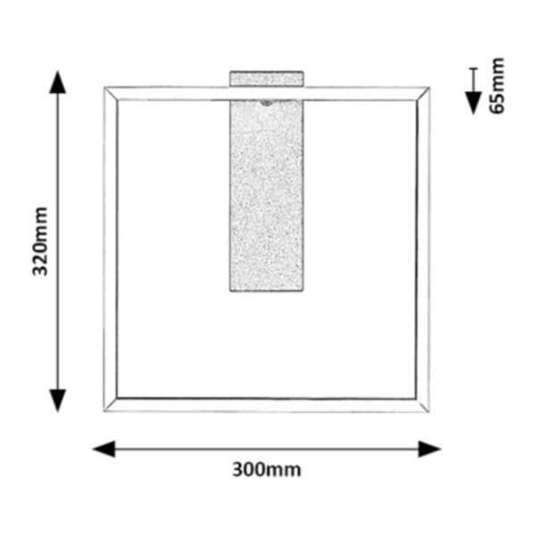 RABALUX LED plafonjera 14W Tumnus 71011 2