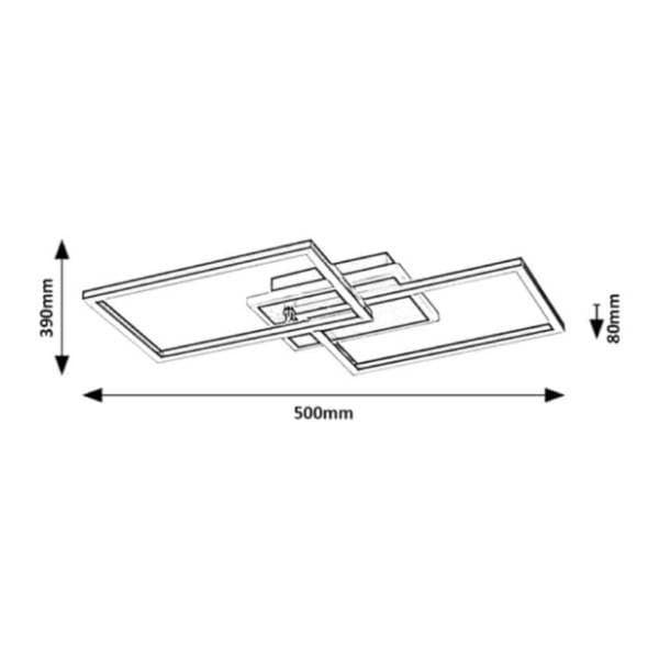 RABALUX plafonjera 40W Athelstan 71014 3