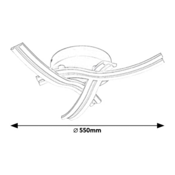 RABALUX plafonjera 40W Tulio 5889 2