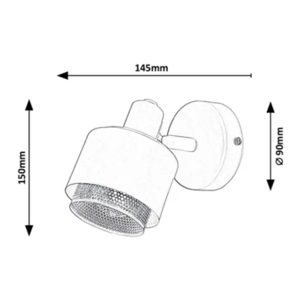 RABALUX spot svetlo 40W E14 Fedora 3547 2
