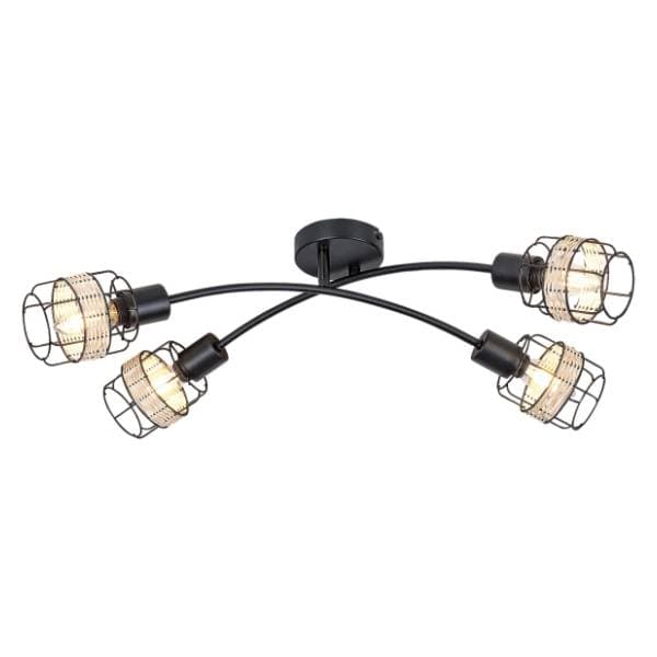 RABALUX spot svetlo 4x25W E14 fi 9,5cm Indiana 5282 0