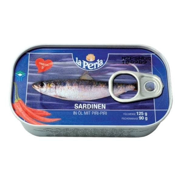 Sardina LA PERLA sa paprikom 125g 0