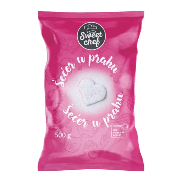 Šećer u prahu SWEET CHEF 500g 0