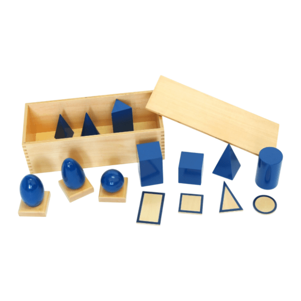 Set geometrijskih tela MONTESSORI 0