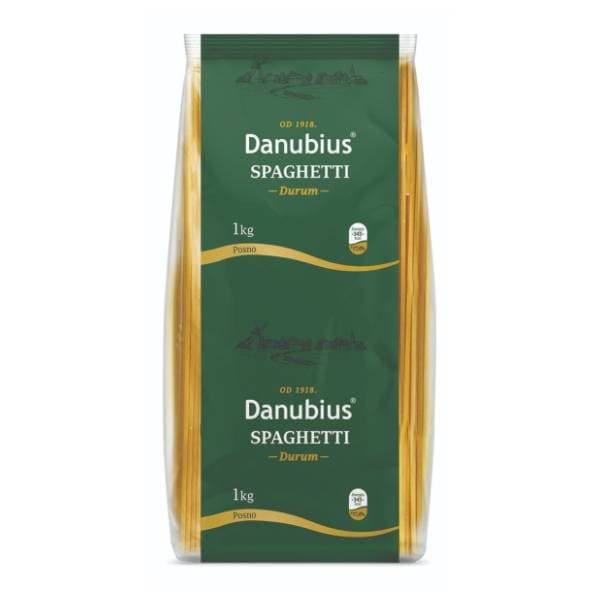 Špagete DANUBIUS durum 1kg 0