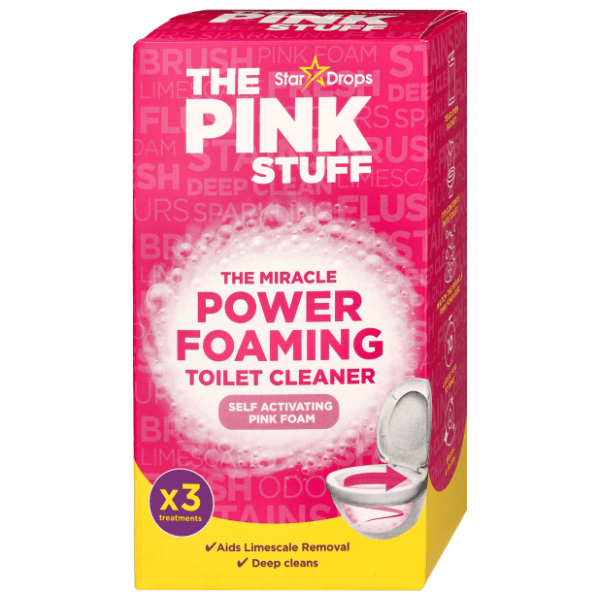 THE PINK STUFF Power foaming pena za čišćenje kupatila 3x100g 0