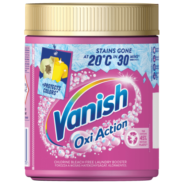 Sredstvo za fleke VANISH oxi action pink 470g 0