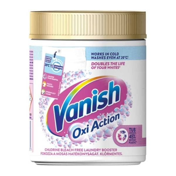 Sredstvo za fleke VANISH White oxi action 470g 0