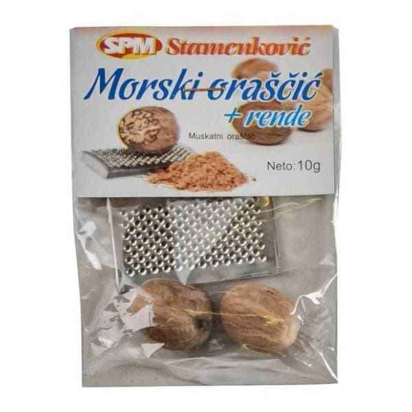 STAMENKOVIĆ Muskatni oraščić + rende 10g 0