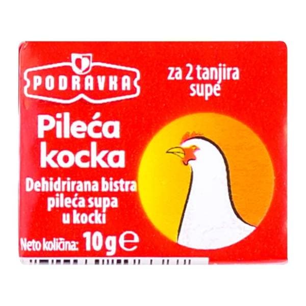 Supa PODRAVKA kocka pileća 10g 0