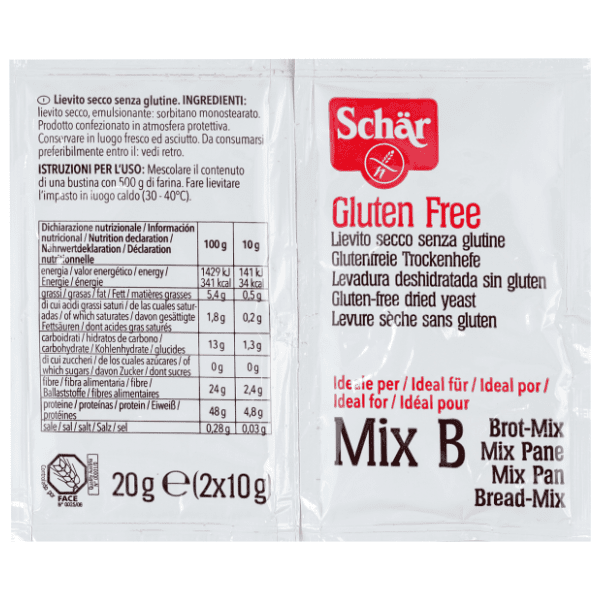 Suvi kvasac bez glutena SCHAR 2x10g 0