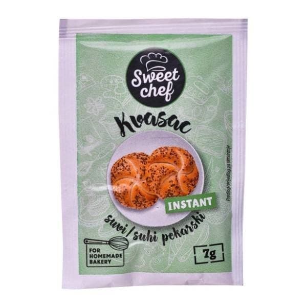 Suvi kvasac SWEET CHEF 7g 0
