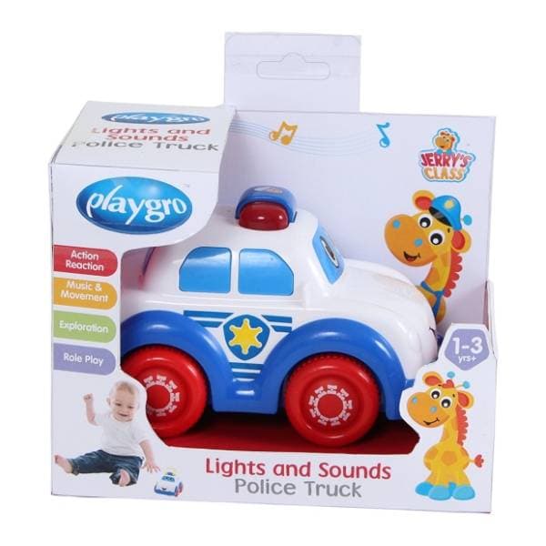 Svetleća muzička igračka Policijsko vozilo PLAYGRO 0