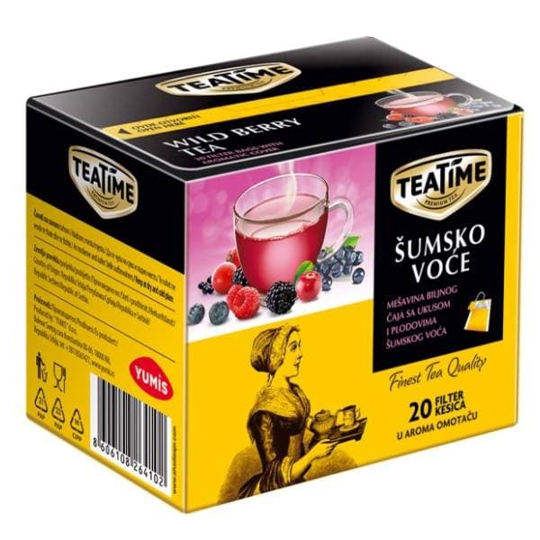 TEA TIME šumsko voće 40g 0