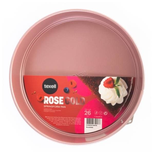 TEXELL kalup za tortu Rose Gold TPRG-T325 0