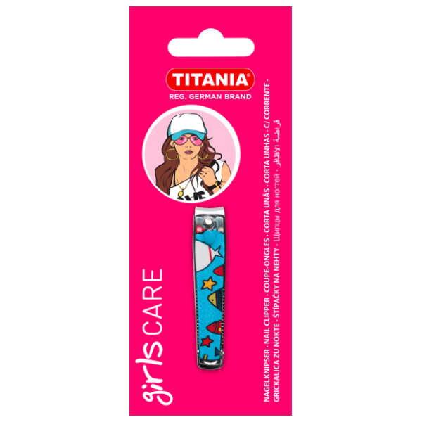 TITANIA Grickalica za nokte 1052/9 mala, šarena 1kom 0