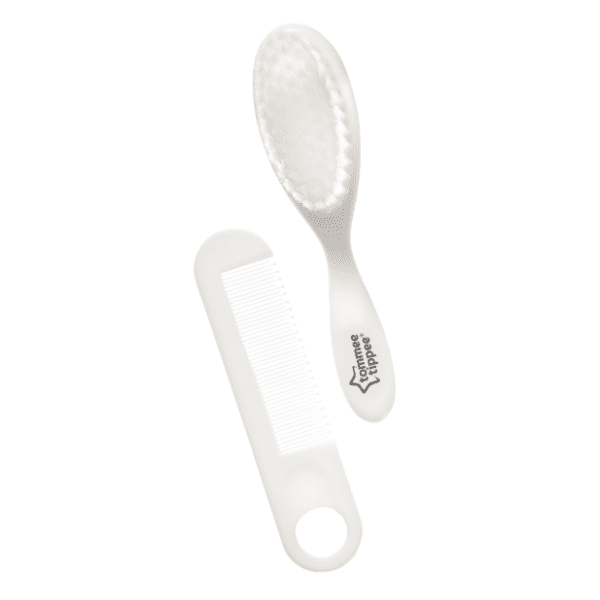 TOMMEE TIPPEE set češalj i četka beli 0
