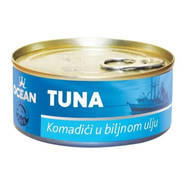 Tunjevina OCEAN komadići 160g 0