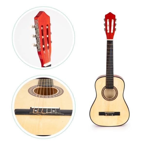 Velika drvena gitara za decu ECO TOYS 2