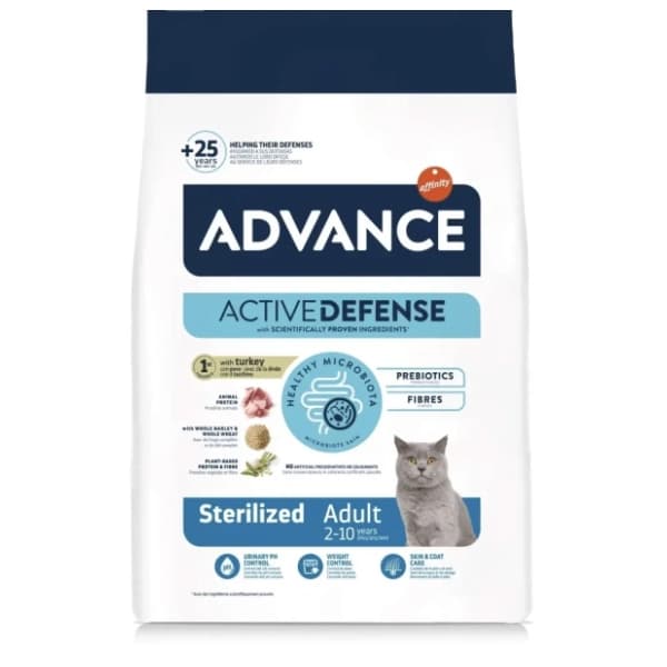 ADVANCE Adult sterilized hrana za mačke ćuretina 400g 0